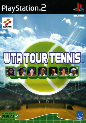 WTA Tour Tennis box cover front